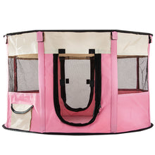 Load image into Gallery viewer, HiFuzzyPet Foldable Round Cat Playpen
