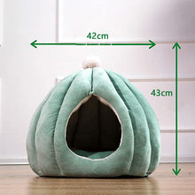 Load image into Gallery viewer, HiFuzzyPet Cactus Shaped Cat Cave Bed