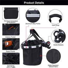 Load image into Gallery viewer, HiFuzzyPet Folding Dog Bike Basket