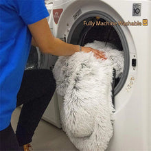 Load image into Gallery viewer, HiFuzzyPet Calming Sofa Dog bed with Removable Washable Cover, Plush Mat for Pet