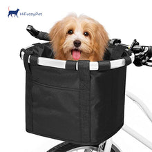 Load image into Gallery viewer, HiFuzzyPet Folding Dog Bike Basket