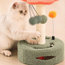 Load image into Gallery viewer, HiFuzzyPet Cute Sunflower Cat Tree for Scratching Climbing & Sleeping
