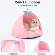 Load image into Gallery viewer, HiFuzzyPet Fruit Cute Cat Bed Pet Tent Bed