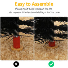 Load image into Gallery viewer, HiFuzzyPet Cat Arch Self Groomer Brush with Scratcher Pad