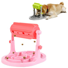 Load image into Gallery viewer, pink dog puzzle slower feeder toys