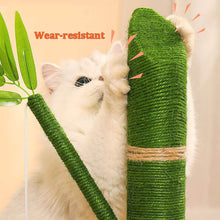 Load image into Gallery viewer, HiFuzzyPet Sisal Flower Cat Tree with Panda Doll