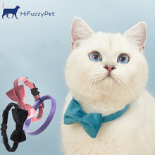 Load image into Gallery viewer, HiFuzzyPet 2/4 Pack Cat Bow Tie Collar, Breakaway Cat Collar
