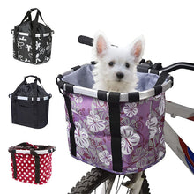 Load image into Gallery viewer, HiFuzzyPet Folding Dog Bike Basket