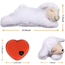 Load image into Gallery viewer, HiFuzzyPet Heartbeat Pet Plush Toy for Separation Anxiety
