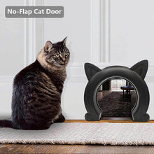 Load image into Gallery viewer, HiFuzzyPet Interior Cat Door for Door, Up to 30-lbs