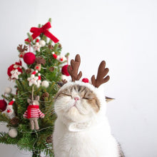Load image into Gallery viewer, HiFuzzyPet Dog Christmas Hat and Bib Set