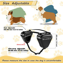 Load image into Gallery viewer, dog earmuffs size chart