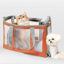 Load image into Gallery viewer, HiFuzzyPet Breathable Mesh Cat Carrier Bag Pet Handbag