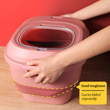 Load image into Gallery viewer, HiFuzzyPet Expandable Large Dog Food Storage Container