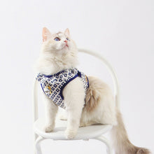 Load image into Gallery viewer, HiFuzzyPet Fashionable Cat Harness and Leash Set - Escape Proof Cat Dog Walking Harness