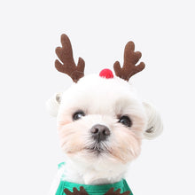 Load image into Gallery viewer, HiFuzzyPet Dog Christmas Hat and Bib Set