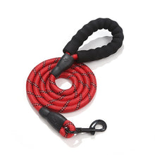 Load image into Gallery viewer, HiFuzzyPet Nylon Reflective Dog Leash