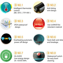 Load image into Gallery viewer, HiFuzzyPet Winter Heating Water Bowl For Pets