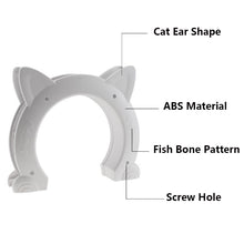 Load image into Gallery viewer, HiFuzzyPet Interior Cat Door for Door, Up to 30-lbs
