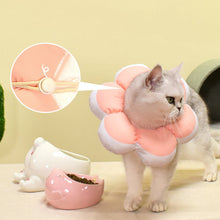 Load image into Gallery viewer, HiFuzzyPet Cute Flower Shape Cat Cone Collar, Waterproof