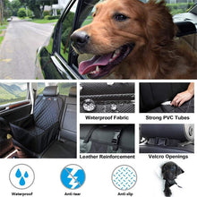 Load image into Gallery viewer, HiFuzzyPet 2 in 1 Dog Car Seat Front Seat Cover