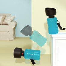 Load image into Gallery viewer, HiFuzzyPet Foldable 2 in 1 Dog Water Bottle and Bowl