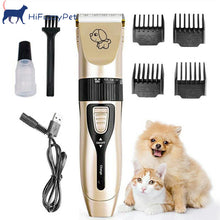 Load image into Gallery viewer, HiFuzzyPet Rechargeable Professional Dog Hair Clippers