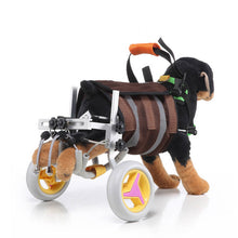 Load image into Gallery viewer, HiFuzzyPet Disabled Dog Wheelchair for Back Legs