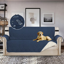 Load image into Gallery viewer, HiFuzzyPet Water Resistant Reversible Pet Couch Cover, Furniture Protector