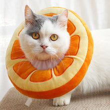 Load image into Gallery viewer, HiFuzzyPet Fruit Shaped Cat Cone Collar After Surgery