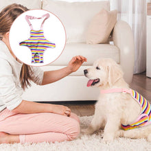 Load image into Gallery viewer, HiFuzzyPet Breathable Cotton Dog Diaper with Suspender