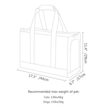Load image into Gallery viewer, HiFuzzyPet Breathable Mesh Cat Carrier Bag Pet Handbag