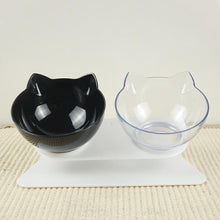 Load image into Gallery viewer, HiFuzzyPet Silicone Elevated Cat Bowls with Stand