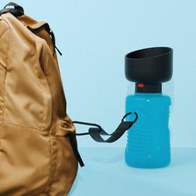 Load image into Gallery viewer, HiFuzzyPet Foldable 2 in 1 Dog Water Bottle and Bowl