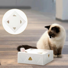 Load image into Gallery viewer, HiFuzzyPet Reachargeable Interactive Cat Toys, Pet Feather Toy