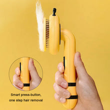 Load image into Gallery viewer, HiFuzzyPet Cute Little Bee Self-cleaning Pet Brush
