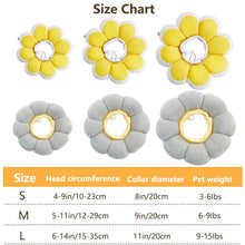 Load image into Gallery viewer, HiFuzzyPet Cute Flower Shape Cat Cone Collar, Waterproof