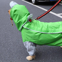 Load image into Gallery viewer, HiFuzzyPet Lightweight Dog Raincoat with Detachable Hat
