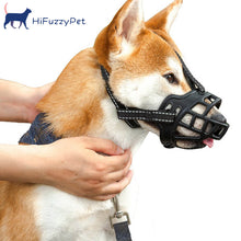 Load image into Gallery viewer, HiFuzzyPet Breathable Basket Dog Muzzles
