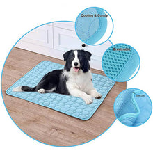Load image into Gallery viewer, HiFuzzyPet Self Cooling Ice Silk Dog Cooling Mat for Summer
