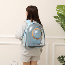 Load image into Gallery viewer, HiFuzzyPet Clear Cat Carrier Backpack with Window