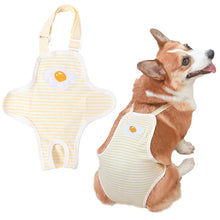 Load image into Gallery viewer, HiFuzzyPet Breathable Cotton Dog Diaper with Suspender