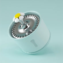 Load image into Gallery viewer, HiFuzzyPet Flower Cat Water Fountain, 67oz/2.0L