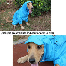 Load image into Gallery viewer, HiFuzzyPet Lightweight Dog Raincoat with Detachable Hat