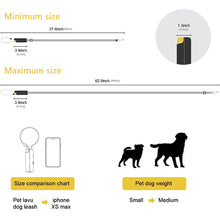 Load image into Gallery viewer, hand free leash for dogs size chart