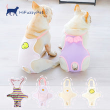 Load image into Gallery viewer, HiFuzzyPet Breathable Cotton Dog Diaper with Suspender