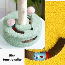 Load image into Gallery viewer, HiFuzzyPet Cute Sunflower Cat Tree for Scratching Climbing & Sleeping