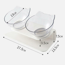 Load image into Gallery viewer, HiFuzzyPet Silicone Elevated Cat Bowls with Stand