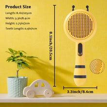 Load image into Gallery viewer, HiFuzzyPet Cute Little Bee Self-cleaning Pet Brush
