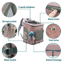 Load image into Gallery viewer, HiFuzzyPet Dog Carrier Backpack for Hiking